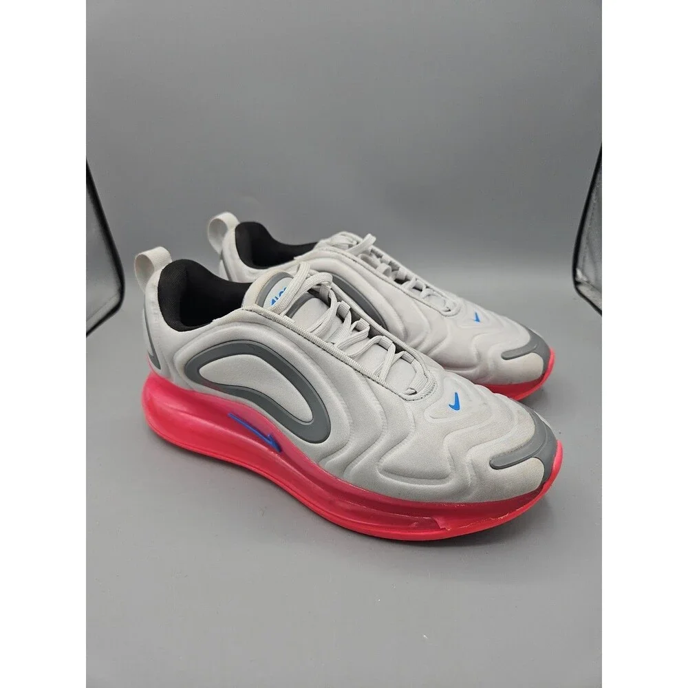 Nike Air Max 720 GS Platinum Pink Blast Blue AQ3196-008 Size 7Y = Women Size 8.5